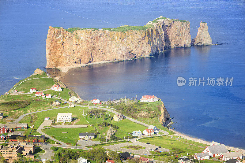 Perce Rock，魁北克，加拿大